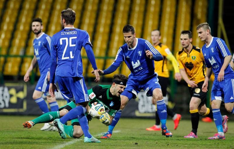 Football. I Liga. GKS Katowice - Wisla Plock. 28.03.2015