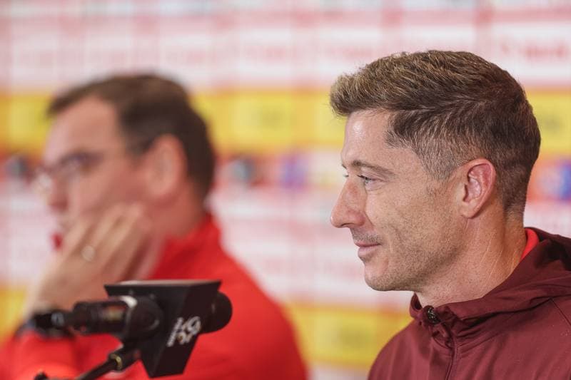 Football. Poland national team. Press Conference. 06.10.2025