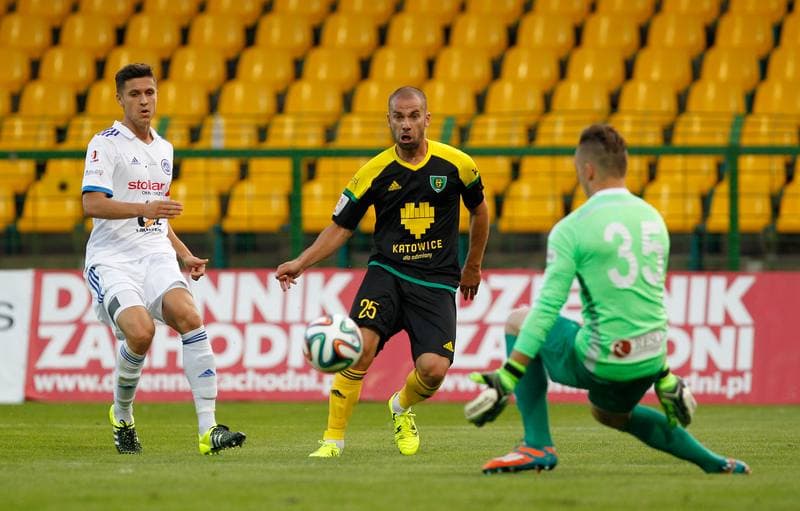 Football. I Liga. GKS Katowice - Wigry Suwalki. 06.09.2014