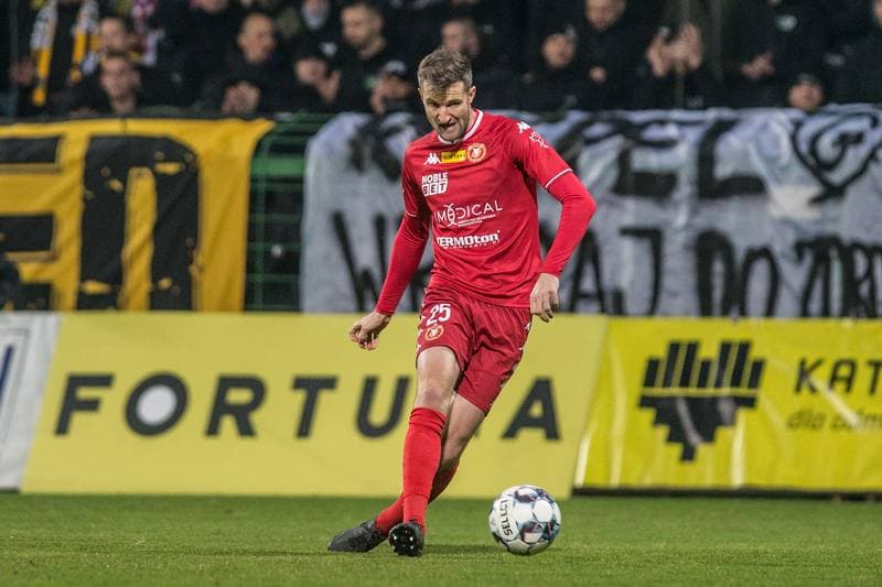 Football. Fortuna I Liga. GKS Katowice - Widzew Lodz. 06.04.2022