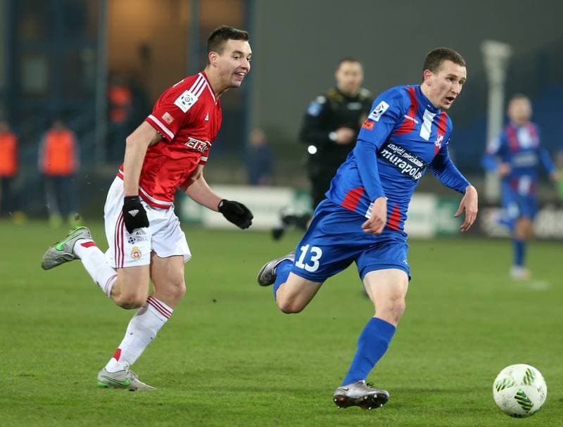 Football. PKO BP Ekstraklasa. Wisla Krakow - Podbeskidzie Bielsko Biala. 27.02.2016