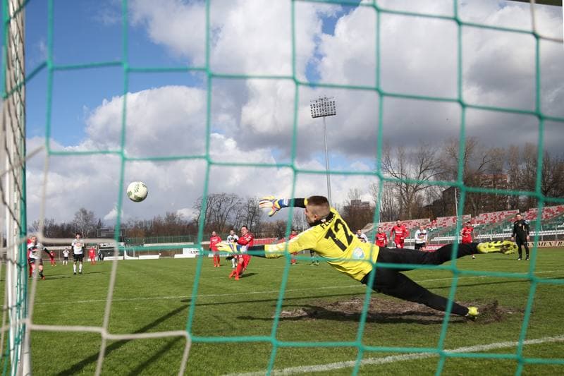 Football. Sparing. Zaglebie Sosnowiec - GKS Tychy. 25.02.2017
