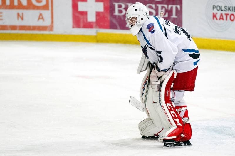 Ice Hockey. Polska Hokej Liga. SMS PZHL Katowice - MH Automatyka Gdansk. 23.10.2017