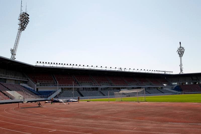 Football. Stadion Evzena Rosickeho. 26.05.2018