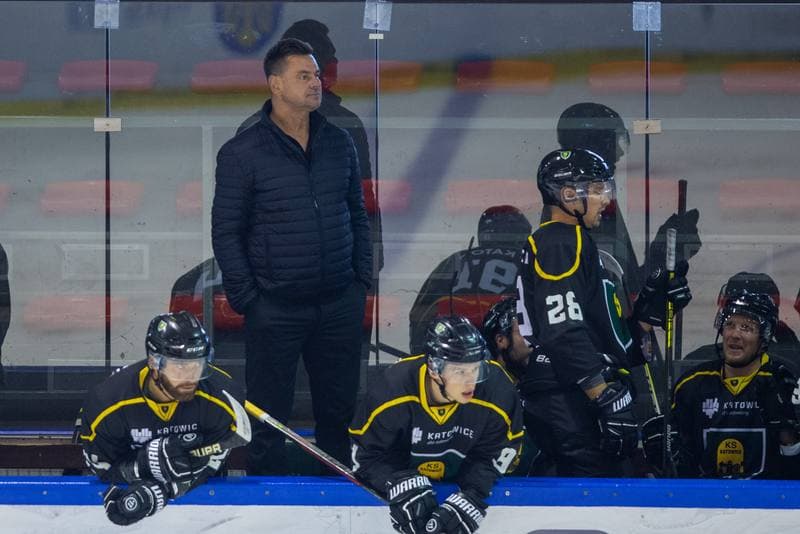 Ice Hockey. Sparing. GKS Katowice - Re-Plast Unia Oswiecim. 19.08.2022