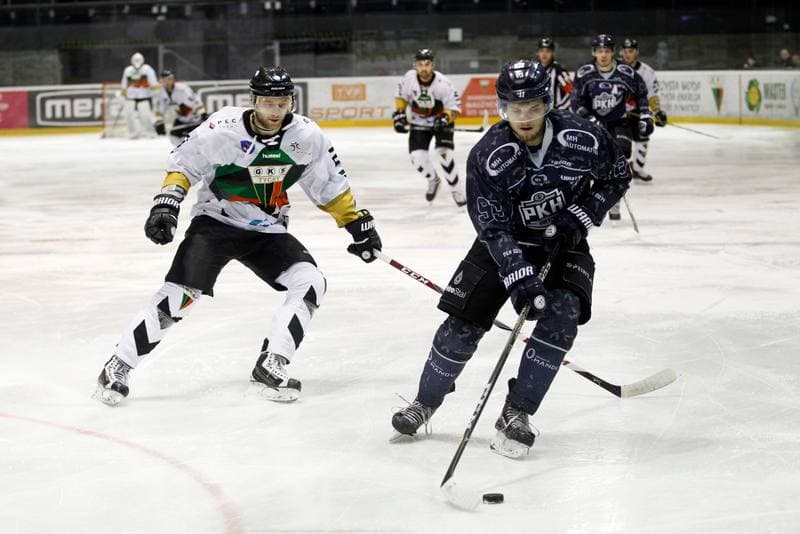 Ice Hockey. Polska Hokej Liga. GKS Tychy - MH Automatyka Gdansk. 08.01.2019