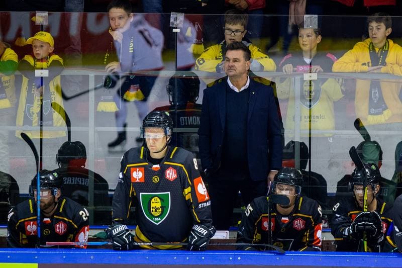 Ice Hockey. Champions Hockey League. GKS Katowice - Fehervar AV19. 04.10.2022
