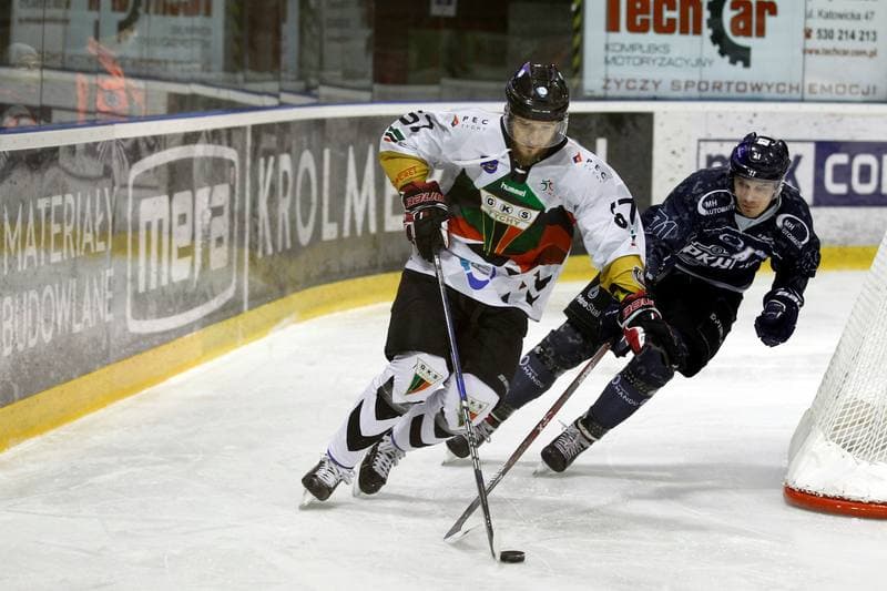 Ice Hockey. Polska Hokej Liga. GKS Tychy - MH Automatyka Gdansk. 08.01.2019