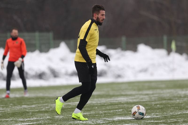 Football. Sparing. GKS Katowice - Fotbal Trinec. 25.01.2019