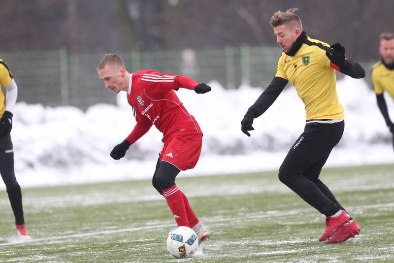 Football. Sparing. GKS Katowice - Fotbal Trinec. 25.01.2019