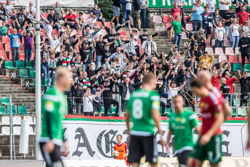 Football. Fortuna I Liga. Zaglebie Sosnowiec - GKS Belchatow. 08.09.2019