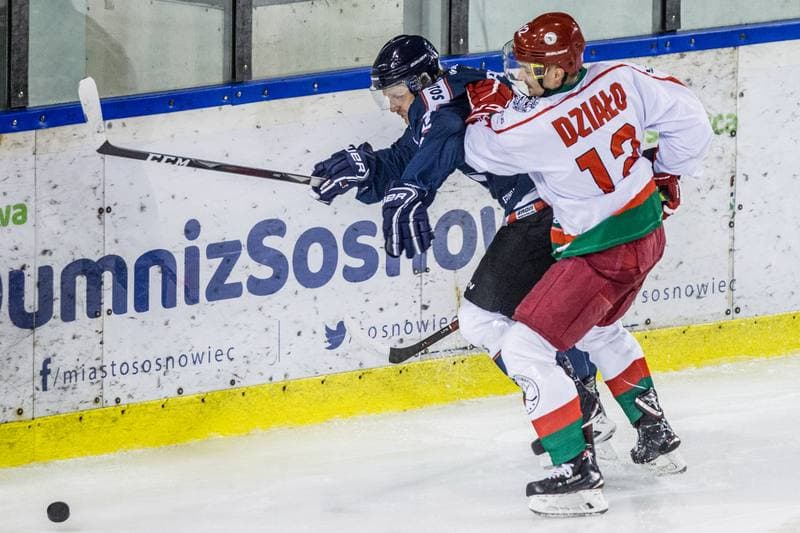 Ice Hockey. Polska Hokej Liga. Zaglebie Sosnowiec - Lotos PKH Gdansk. 22.09.2019