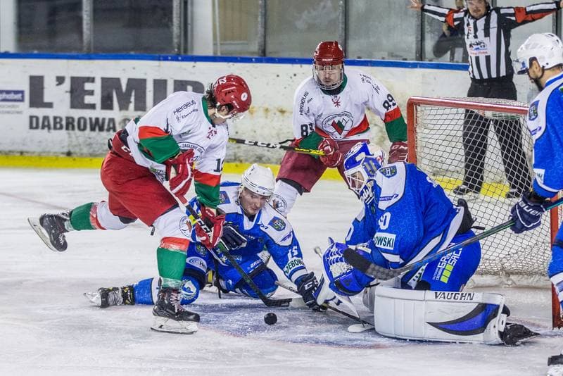 Ice Hockey. Polska Hokej Liga. Zaglebie Sosnowiec - Re-Plast Unia Oswiecim. 09.10.2020
