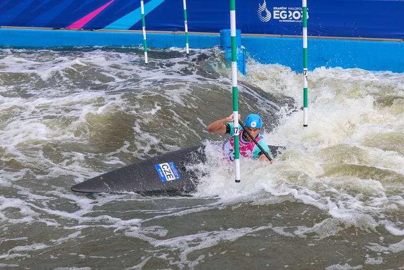 Canoe Slalom. European Games. Miquel Trave - . 02.07.2023