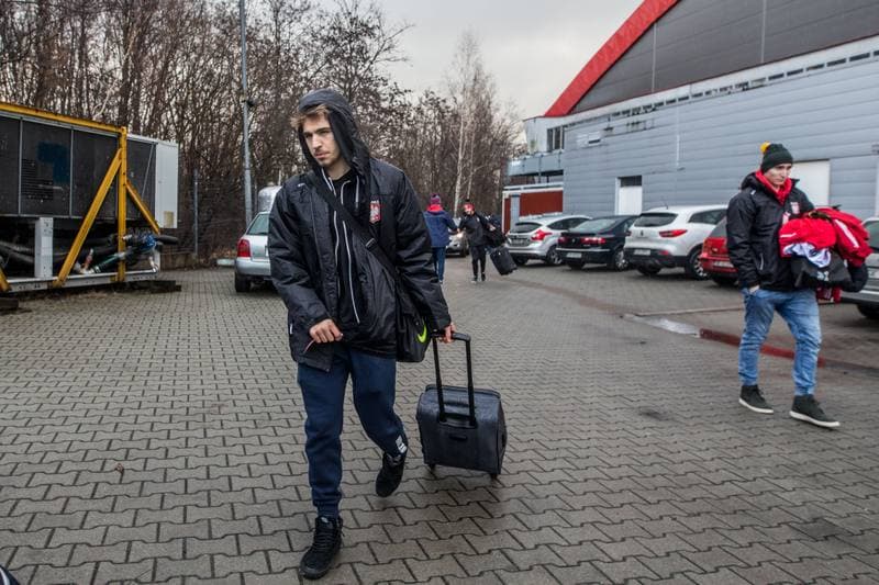 Ice Hockey. Poland national team. Departure. 03.02.2020