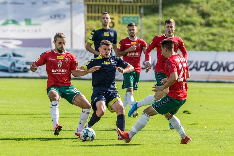Football. Fortuna I Liga. Zaglebie Sosnowiec - Sandecja Nowy Sacz. 03.10.2020