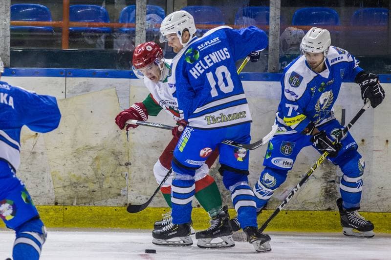 Ice Hockey. Polska Hokej Liga. Zaglebie Sosnowiec - Re-Plast Unia Oswiecim. 09.10.2020