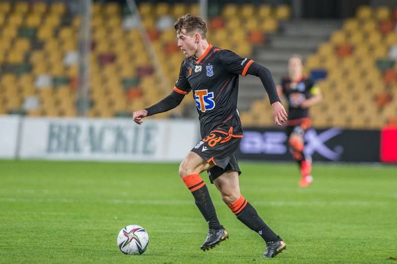 Football. PKO BP Ekstraklasa. Podbeskidzie Bielsko-Biala - Lech Poznan. 23.04.2021