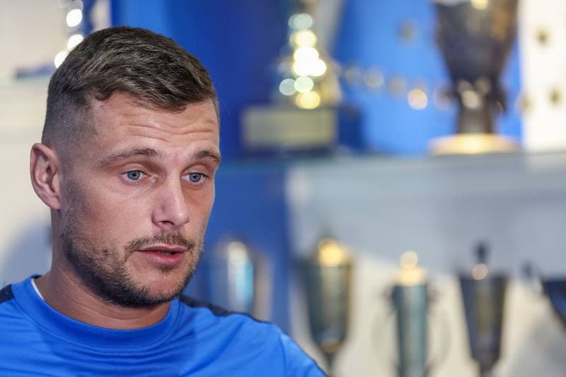 Football. Ruch Chorzow. Press Conference. 21.09.2023