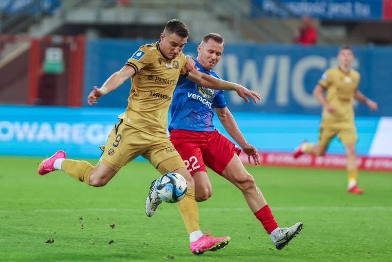 Football. PKO BP Ekstraklasa. Piast Gliwice - Widzew Lodz. 29.09.2023