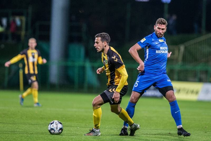 Football. Fortuna I Liga. GKS Katowice - Puszcza Niepolomice. 23.10.2021