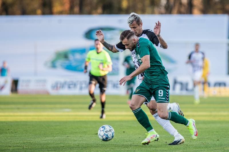 Football. Fortuna I Liga. Sandecja Nowy Sacz - Zaglebie Sosnowiec. 31.10.2021
