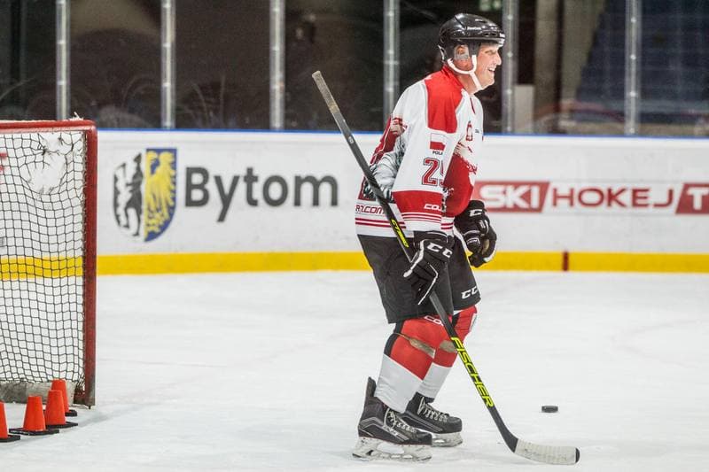 Ice Hockey. Hokejowa Reprezentacja Artystow Polskich. Training. 24.09.2021