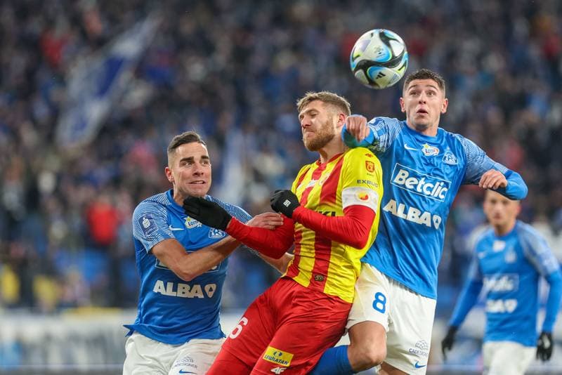 Football. PKO BP Ekstraklasa. Ruch Chorzow - Korona Kielce. 26.11.2023