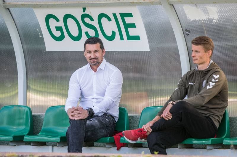 Football. Fortuna I Liga. Zaglebie Sosnowiec - Sandecja Nowy Sacz. 08.05.2022