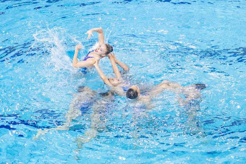 Artistic Swimming. European Games. Team Acrobatic Routine. 24.06.2023