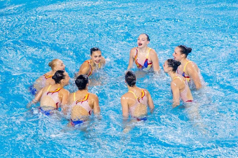 Artistic Swimming. European Games. Team Acrobatic Routine. 24.06.2023