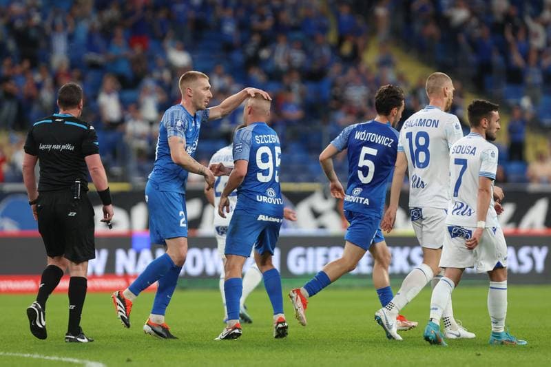 Football. PKO BP Ekstraklasa. Ruch Chorzow - Lech Poznan. 03.05.2024