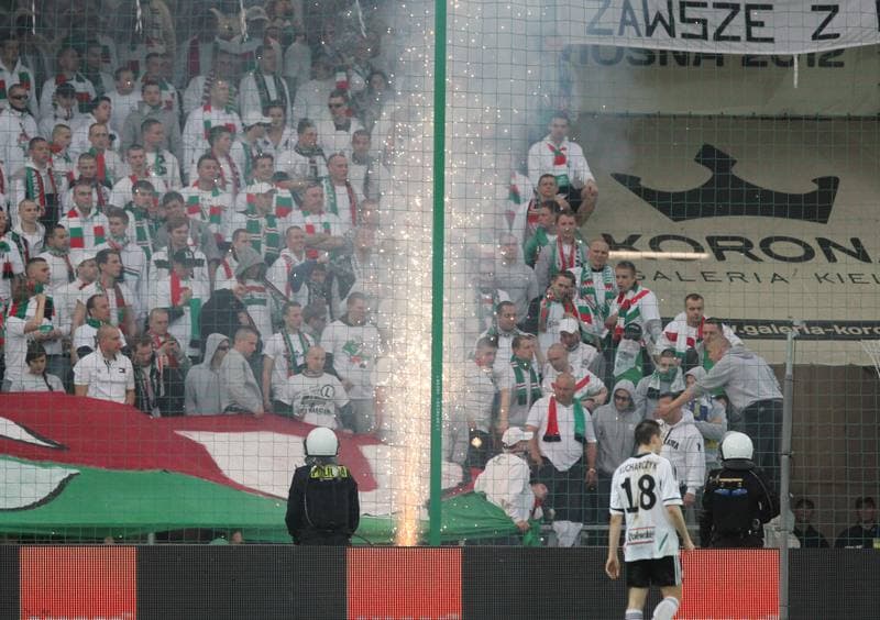 Football. Puchar Polski. Legia Warsaw - Ruch Chorzow. 24.04.2012