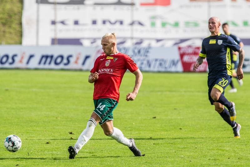 Football. Fortuna I Liga. Zaglebie Sosnowiec - Sandecja Nowy Sacz. 03.10.2020