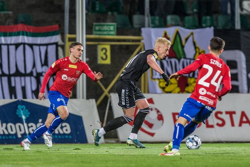 Football. Fortuna I Liga. Zaglebie Sosnowiec - Odra Opole. 25.02.2022