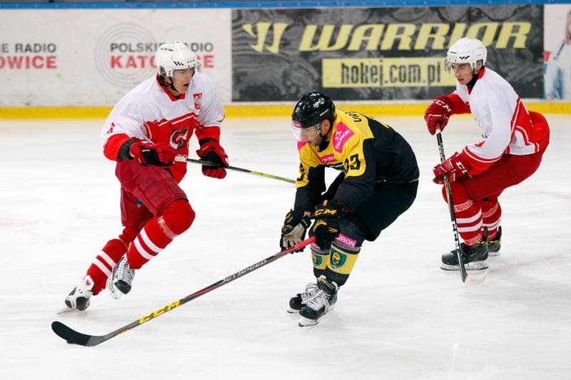 Ice Hockey. Polska Hokej Liga. Tauron KH GKS Katowice - Kadra U23 PZHL. 11.09.2018