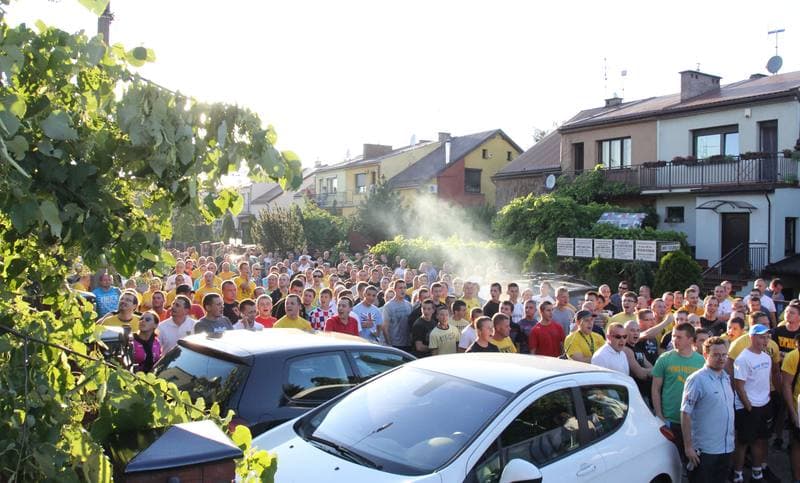 Football. GKS Katowice. Press Conference. 23.07.2012