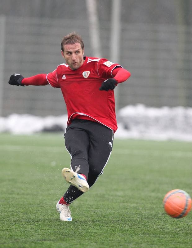 Football. Sparing. Piast Gliwice - 1 SC Znojmo. 18.02.2013