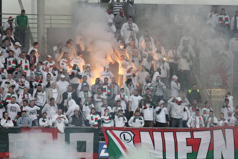 Football. Puchar Polski. Legia Warsaw - Ruch Chorzow. 24.04.2012