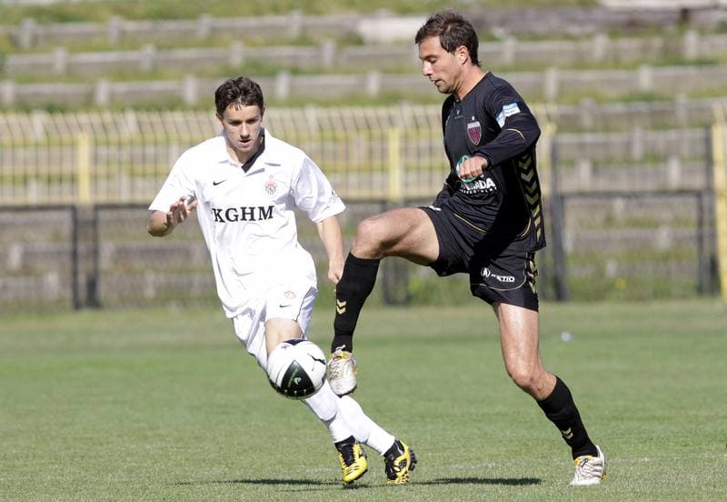 Football. Sparing. Polonia Bytom - Zaglebie Lubin. 09.10.2010