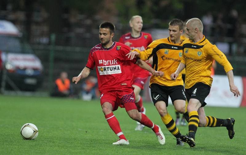 Football. I liga. GKS Katowice - Odra Wodzislaw Slaski. 14.05.2011
