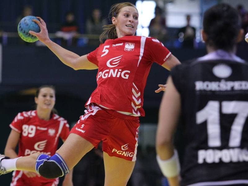 Handball. Women's European Handball Championship Qualifiers. Poland - Montenegro. 22.10.2011