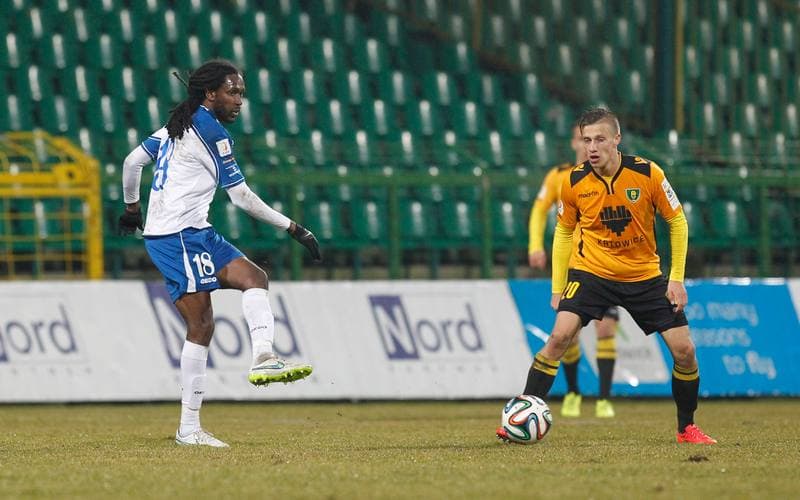 Football. I Liga. GKS Katowice - Flota Swinoujscie. 23.11.2013