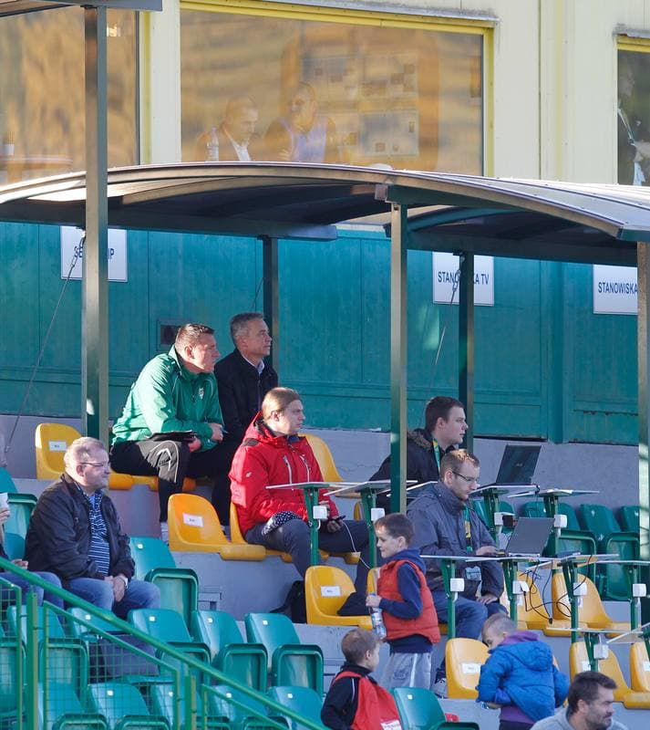 Football. I Liga. Rozwoj Katowice - Pogon Siedlce. 24.10.2015