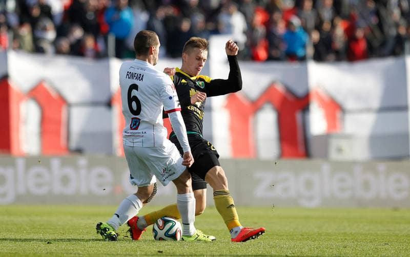 Football. I Liga. Zaglebie Sosnowiec - GKS Katowice. 29.11.2015