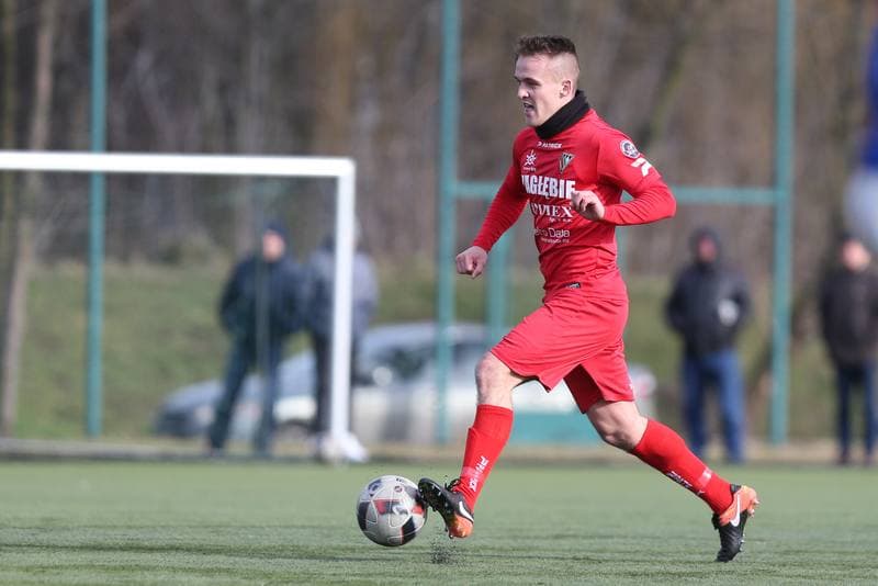 Football. Sparing. Zaglebie Sosnowiec - Puszcza Niepolomice. 31.01.2018