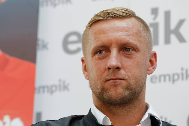 Football. Kamil Glik. Press Conference. 04.06.2016