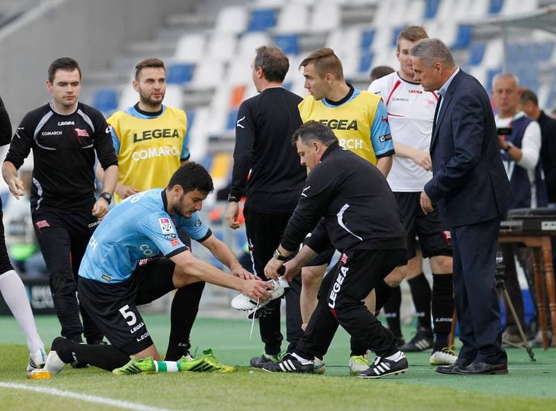 Football. T-Mobile Ekstraklasa. Podbeskidzie Bielsko Biala - Cracovia Krakow. 29.05.2015