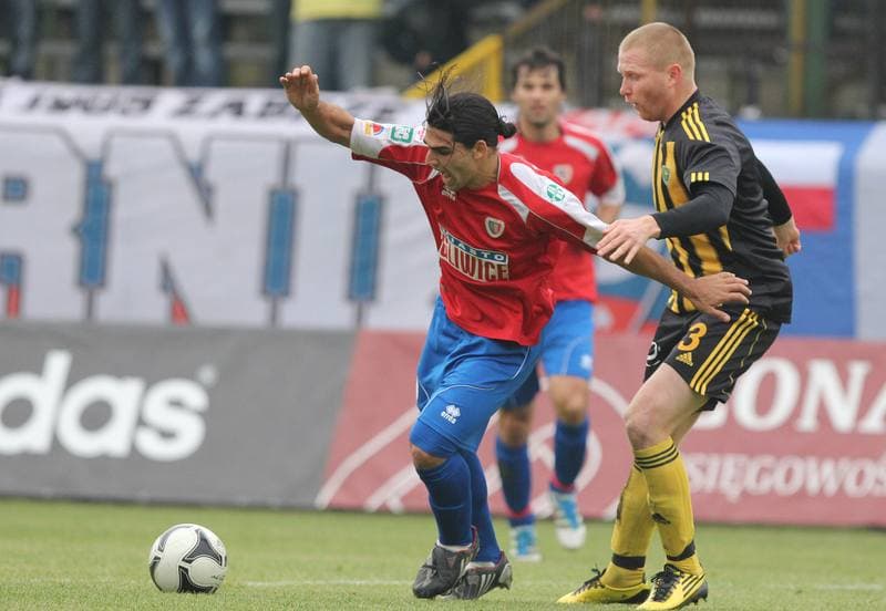 Football. I liga. GKS Katowice - Piast Gliwice. 23.10.2011