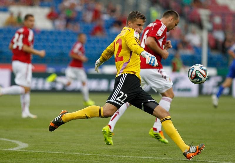 Football. T-Mobile Ekstraklasa. Wisla Krakow - Piast Gliwice. 28.07.2014